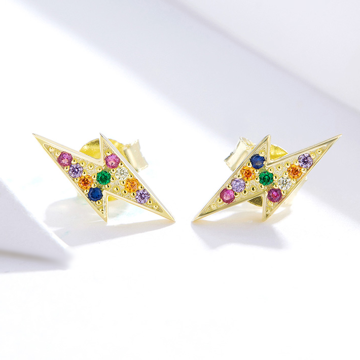 Boucles d'Oreilles Foudre - Image 3