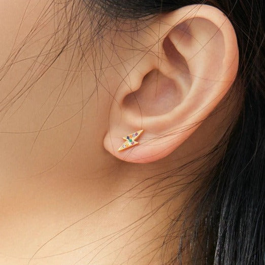 Boucles d'Oreilles Foudre - Image 2