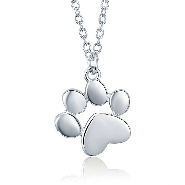 Collier Patte <titolo_esteso><span>en argent 925 plaqué or blanc</span></titolo_esteso>