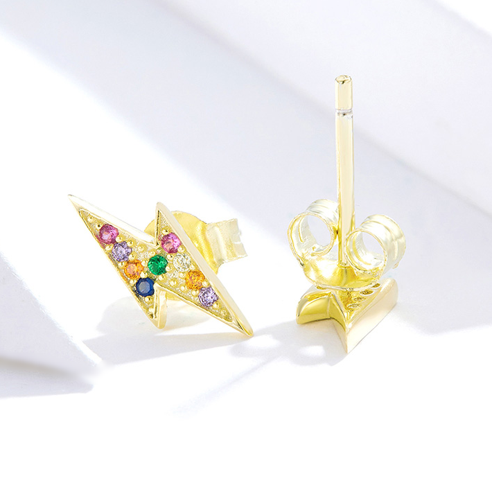 Boucles d'Oreilles Foudre - Image 4