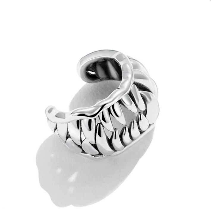 Bague d'Oreilles Brutal <titolo_esteso><span>en argent 925 plaqué or blanc</span></titolo_esteso> - Image 2