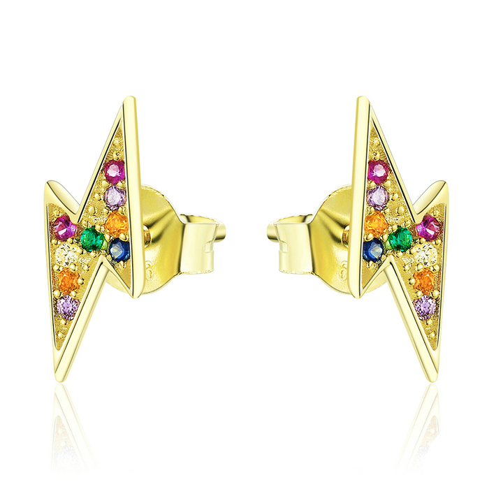 Boucles d'Oreilles Foudre