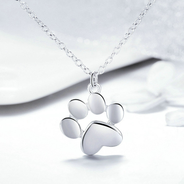Collier Patte <titolo_esteso><span>en argent 925 plaqué or blanc</span></titolo_esteso> - Image 2