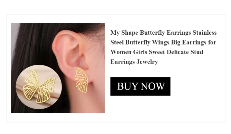 My Shape Large Flower Stud Earrings Stainless Steel Gold Color Big Earrings for Women Delicate Trendy Stud Earrings Jewelry Gift - Image 55
