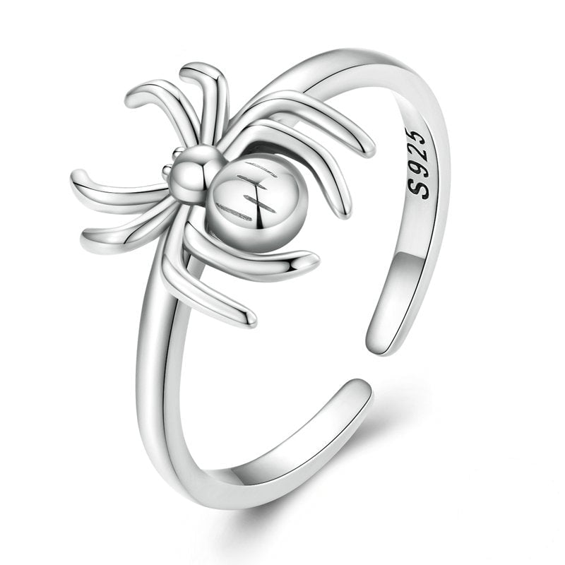 Bague Araignée <titolo_esteso><span>en argent 925 plaqué or blanc ajustable</span></titolo_esteso>