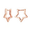 Boucles d'Oreilles Étoiles <titolo_esteso><span>en argent 925 plaqué or rose</span></titolo_esteso>