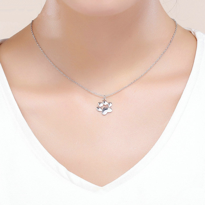 Collier Patte <titolo_esteso><span>en argent 925 plaqué or rose</span></titolo_esteso> - Image 2