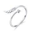 Bague Flèche <titolo_esteso><span>en argent 925 plaqué or blanc ajustable</span></titolo_esteso>