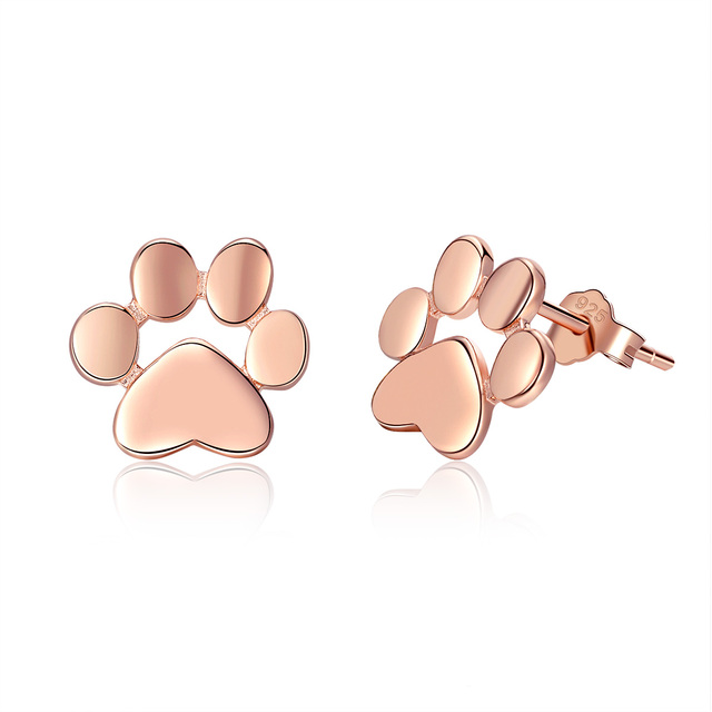 Boucles d'Oreilles Pattes <titolo_esteso><span>en argent 925 plaqué or rose</span></titolo_esteso>