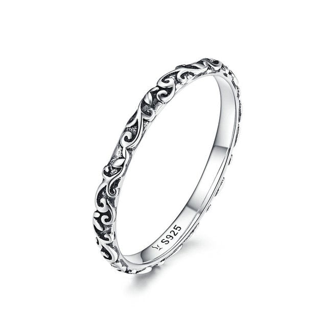 Bague Ancienne <titolo_esteso><span>en argent 925 plaqué or blanc</span></titolo_esteso>
